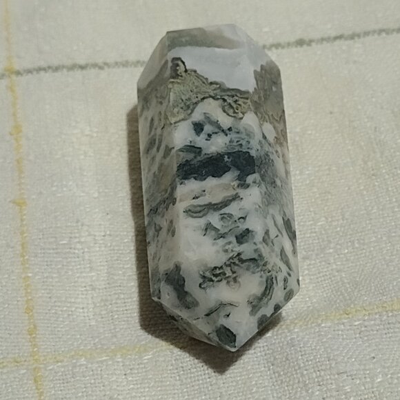Tree Agate Double Point - Picture 5 of 7